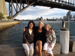 Michèle, Frances and Zena