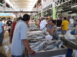 Le marché de Papeete