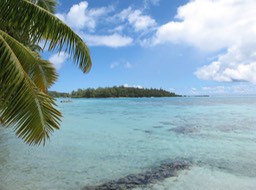 Motu Tiahura (vu de notre plage)