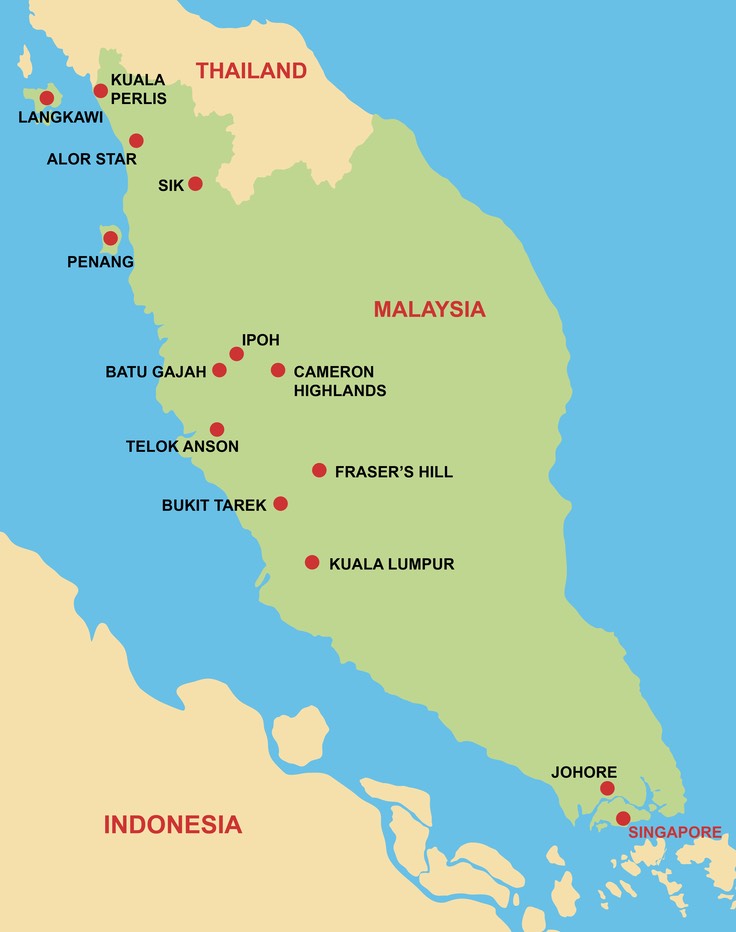 Malaysia Map