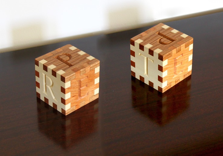 Peter's Cube in Holly, Oak and Beech